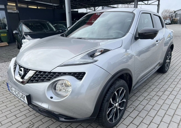 Nissan Juke cena 68900 przebieg: 103000, rok produkcji 2018 z Rydzyna małe 562